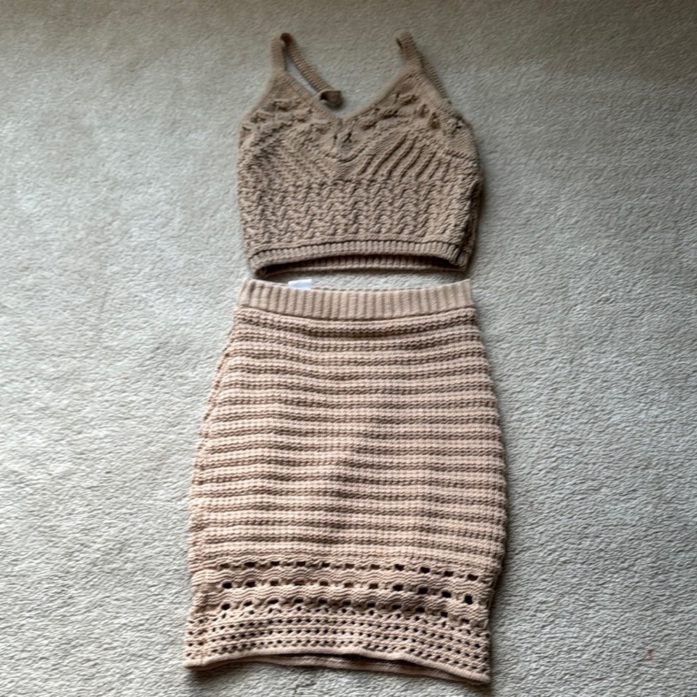 Express sweater shirt set